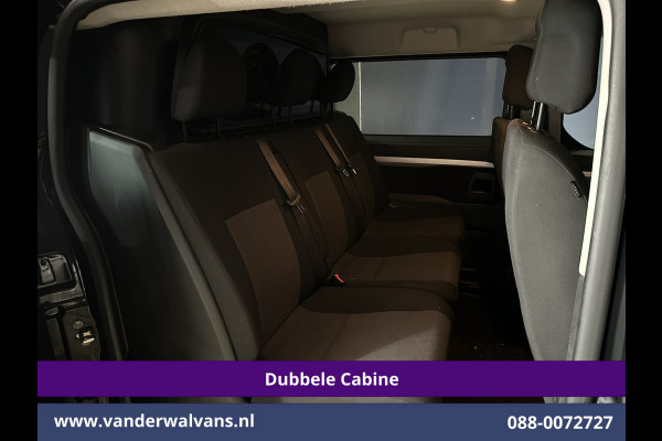 Opel Vivaro 2.0 CDTI 123pk Automaat L3H1 Dubbele Cabine Euro6 Airco | 5-Zits | Camera | Navigatie | Apple Carplay Cruisecontrol, Parkeersensoren