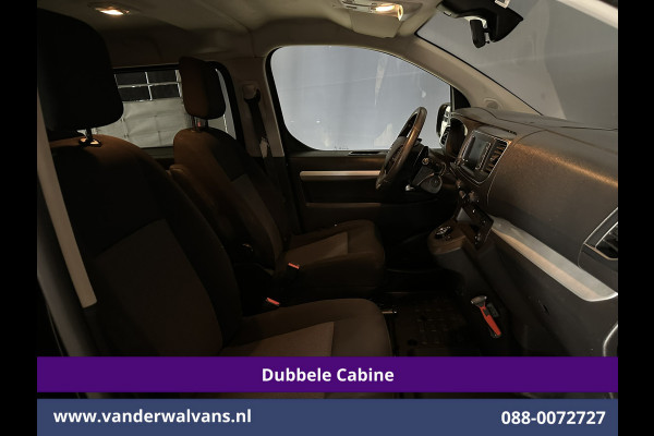 Opel Vivaro 2.0 CDTI 123pk Automaat L3H1 Dubbele Cabine Euro6 Airco | 5-Zits | Camera | Navigatie | Apple Carplay Cruisecontrol, Parkeersensoren