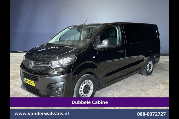 Opel Vivaro 2.0 CDTI 123pk Automaat L3H1 Dubbele Cabine Euro6 Airco | 5-Zits | Camera | Navigatie | Apple Carplay Cruisecontrol, Parkeersensoren