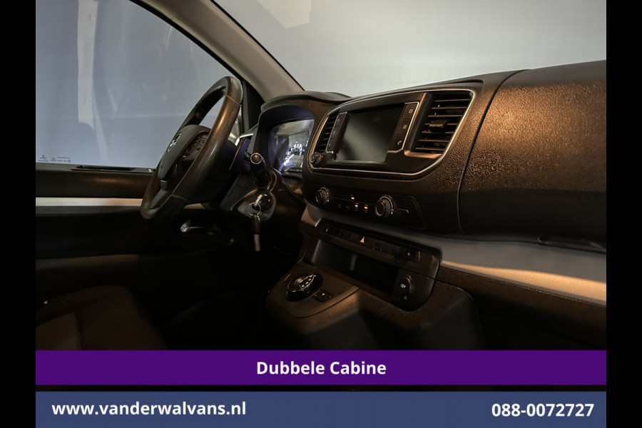 Opel Vivaro 2.0 CDTI 123pk Automaat L3H1 Dubbele Cabine Euro6 Airco | 5-Zits | Camera | Navigatie | Apple Carplay Cruisecontrol, Parkeersensoren