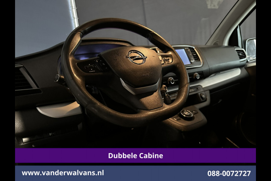 Opel Vivaro 2.0 CDTI 123pk Automaat L3H1 Dubbele Cabine Euro6 Airco | 5-Zits | Camera | Navigatie | Apple Carplay Cruisecontrol, Parkeersensoren