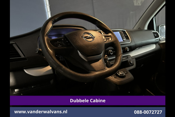 Opel Vivaro 2.0 CDTI 123pk Automaat L3H1 Dubbele Cabine Euro6 Airco | 5-Zits | Camera | Navigatie | Apple Carplay Cruisecontrol, Parkeersensoren