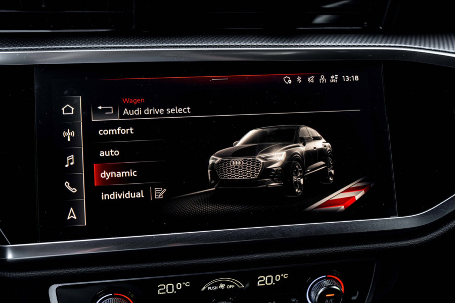 Audi Q3 Sportback 45 TFSI e S Edition 245 PK S-Line ACC Matrix LED Keyless B&O Black Optic Camera 19''