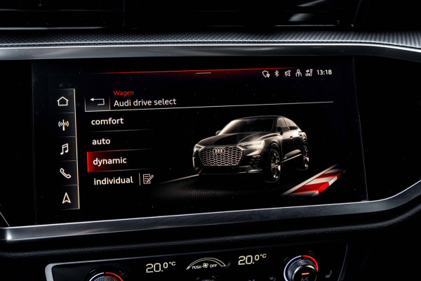 Audi Q3 Sportback 45 TFSI e S Edition 245 PK S-Line ACC Matrix LED Keyless B&O Black Optic Camera 19''