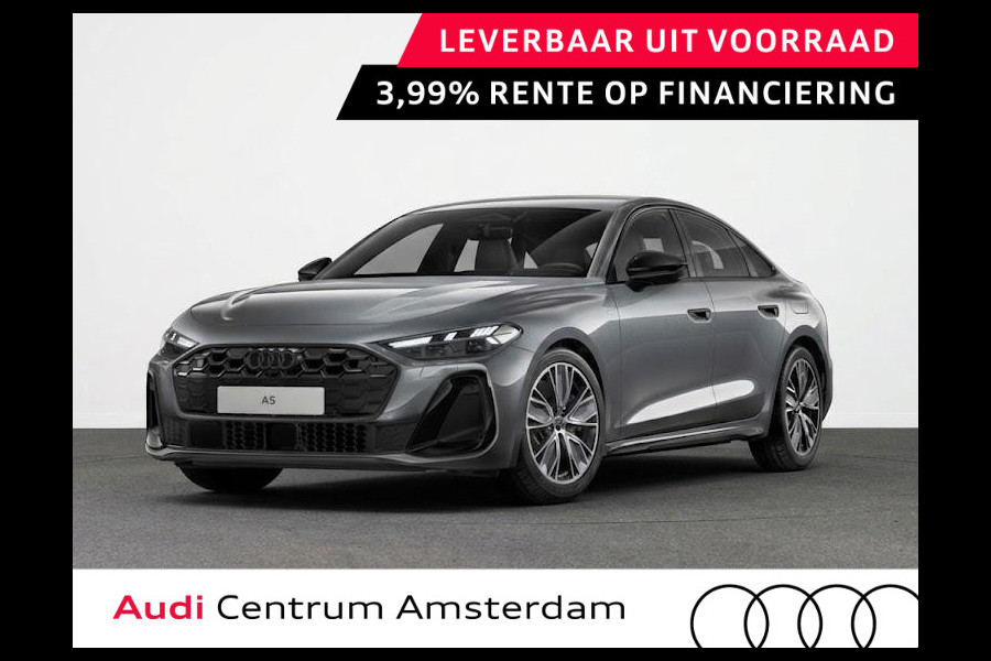 Audi A5 S edition e-hybrid 299 pk | Techniek pakket plus | Trekhaak, elektr. wegklapbaar | Optiekpakket zwart-glanzend | S line zwart leder-kunstleder |