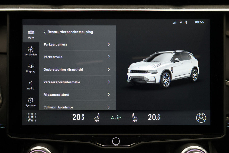 Lynk & Co 01 1.5 360° Camera, Panoramadak, Apple Carplay, ACC, Keyless, Zwarte hemel,, LED, 20''