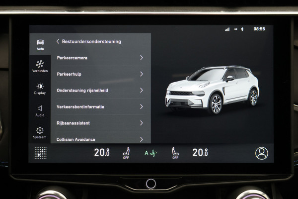 Lynk & Co 01 1.5 360° Camera, Panoramadak, Apple Carplay, ACC, Keyless, Zwarte hemel,, LED, 20''