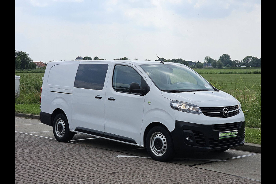 Opel Vivaro 2.0 Diesel 145 L3 DC XL, dubbele cabine, airco, navi, pdcl, trekhaak