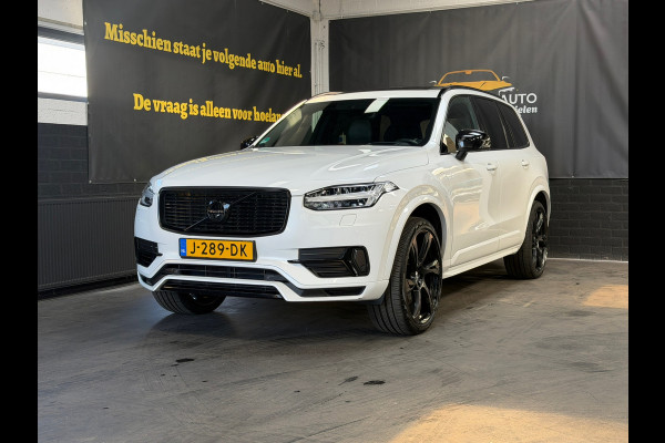 Volvo XC90 2.0 T8 Twin Engine AWD R-Design Black | Pano | 360 | H&K | ACC | Stoelkoeling | Trekhaak | Led | Top Uitvoering