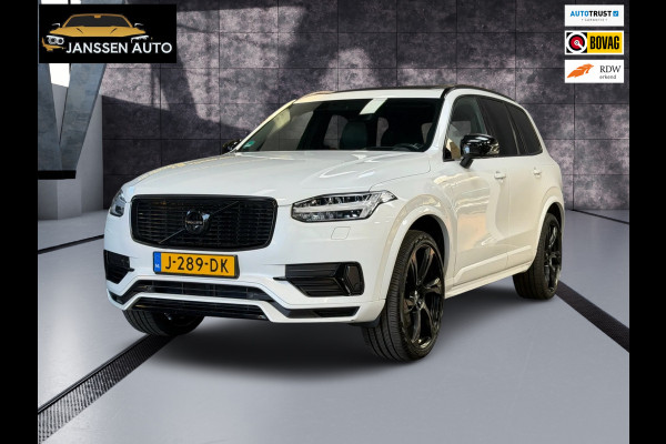 Volvo XC90 2.0 T8 Twin Engine AWD R-Design Black | Pano | 360 | H&K | ACC | Stoelkoeling | Trekhaak | Led | Top Uitvoering