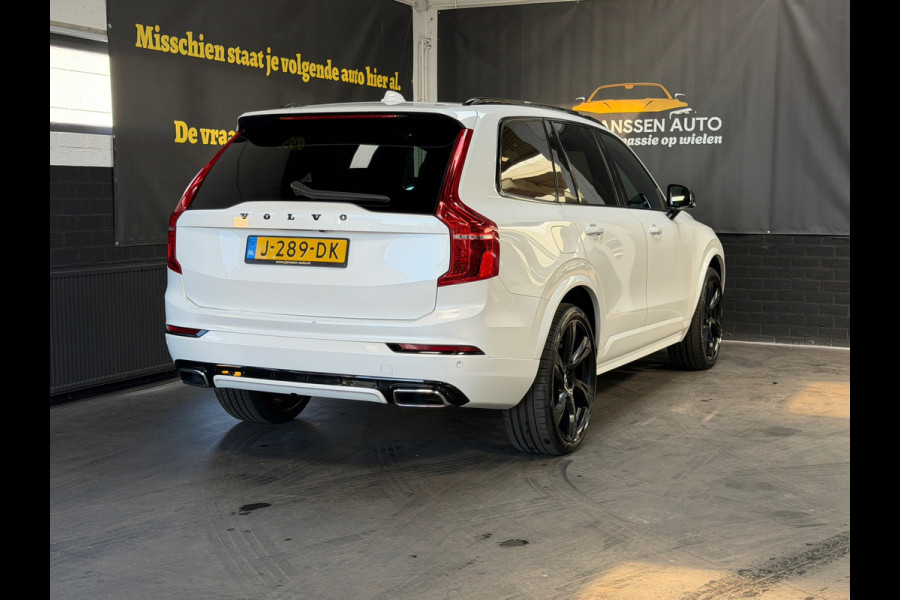 Volvo XC90 2.0 T8 Twin Engine AWD R-Design Black | Pano | 360 | H&K | ACC | Stoelkoeling | Trekhaak | Led | Top Uitvoering