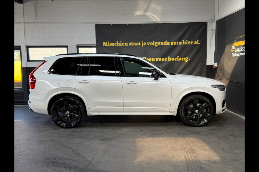 Volvo XC90 2.0 T8 Twin Engine AWD R-Design Black | Pano | 360 | H&K | ACC | Stoelkoeling | Trekhaak | Led | Top Uitvoering