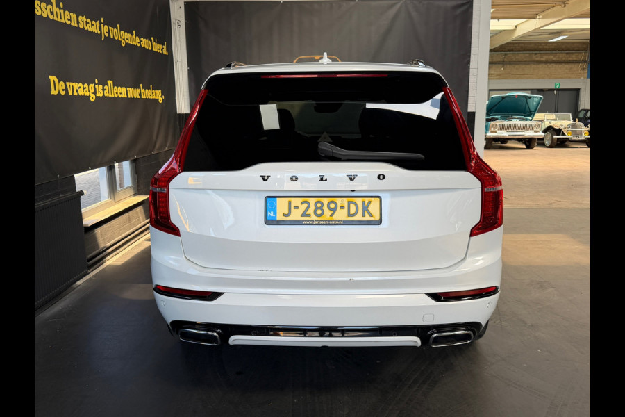 Volvo XC90 2.0 T8 Twin Engine AWD R-Design Black | Pano | 360 | H&K | ACC | Stoelkoeling | Trekhaak | Led | Top Uitvoering