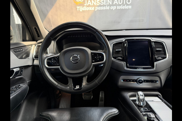 Volvo XC90 2.0 T8 Twin Engine AWD R-Design Black | Pano | 360 | H&K | ACC | Stoelkoeling | Trekhaak | Led | Top Uitvoering