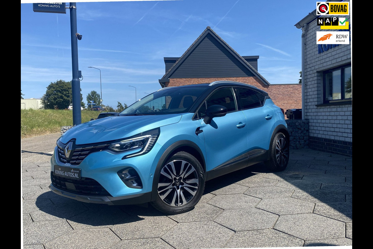 Renault Captur 1.6 E-Tech Plug-in Hybrid 160 Initiale Paris/ Leder/ Bose/ Adaptive CC/ full option/ 1e eigenaar/ 4-season banden