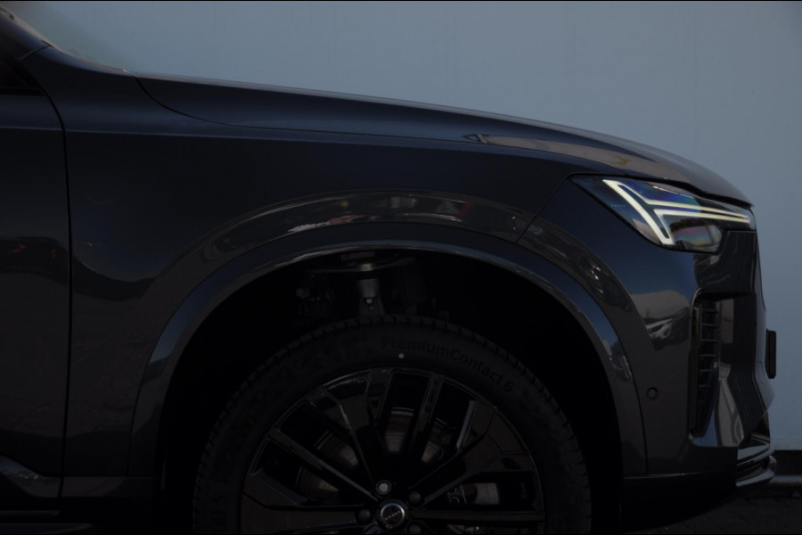 Volvo XC90 T8 455PK Automaat AWD Ultra Black Edition / Stoelmassage - en ventilatie Luchtvering / Trekhaak / Panoramadak / Google services / Elektrisch bedienbare voorstoelen met geheugen / Stoelverwarming voor en achter