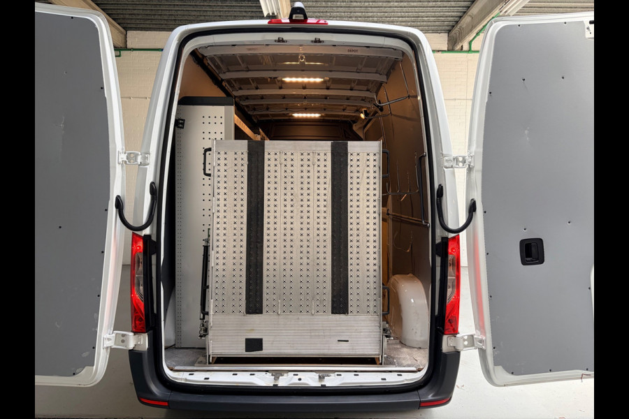 Mercedes-Benz Sprinter Servicewagen Automaat 311 2.2 CDI euro6 L2H2 3Persoons, Inrichting, Omvormer V230, Oprijplaat RIJKLAARPRIJS