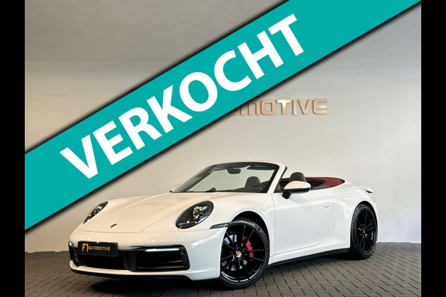 Porsche 911 Cabrio 3.0 Carrera 992 385PK Sportuitlaat|PDK
