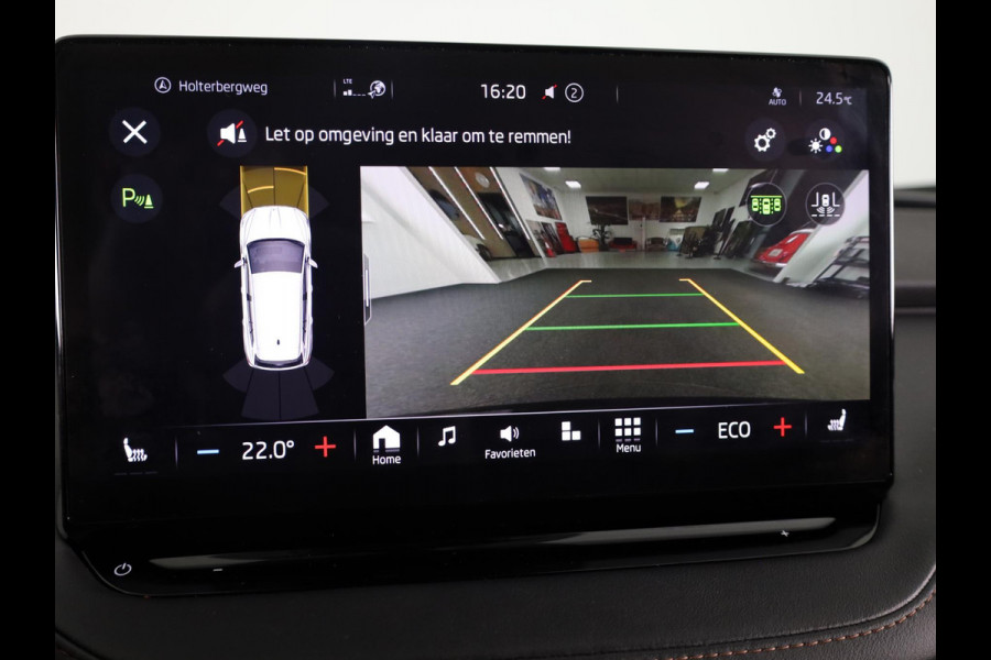 Škoda ENYAQ iV 60 180 pk | Navigatie | Parkeersensoren | Achteruitrijcamera | Lederen bekleding | Autom. airco (3 zones) | Stoelverwarming | Matrix LED koplampen |