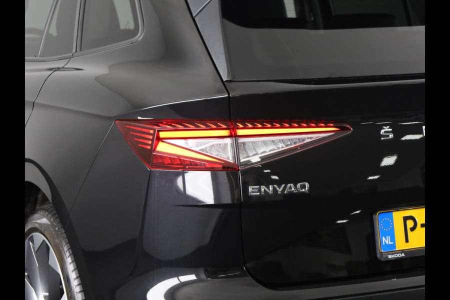 Škoda ENYAQ iV 60 180 pk | Navigatie | Parkeersensoren | Achteruitrijcamera | Lederen bekleding | Autom. airco (3 zones) | Stoelverwarming | Matrix LED koplampen |