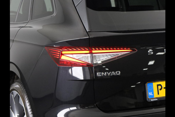 Škoda ENYAQ iV 60 180 pk | Navigatie | Parkeersensoren | Achteruitrijcamera | Lederen bekleding | Autom. airco (3 zones) | Stoelverwarming | Matrix LED koplampen |