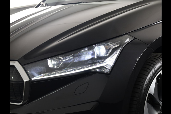 Škoda ENYAQ iV 60 180 pk | Navigatie | Parkeersensoren | Achteruitrijcamera | Lederen bekleding | Autom. airco (3 zones) | Stoelverwarming | Matrix LED koplampen |