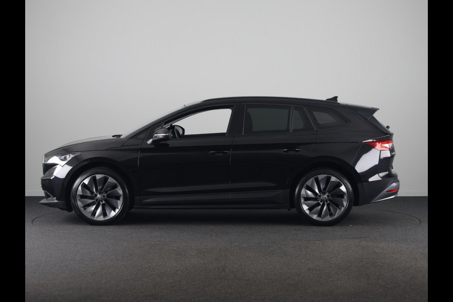 Škoda ENYAQ iV 60 180 pk | Navigatie | Parkeersensoren | Achteruitrijcamera | Lederen bekleding | Autom. airco (3 zones) | Stoelverwarming | Matrix LED koplampen |