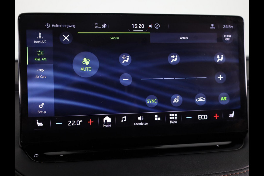 Škoda ENYAQ iV 60 180 pk | Navigatie | Parkeersensoren | Achteruitrijcamera | Lederen bekleding | Autom. airco (3 zones) | Stoelverwarming | Matrix LED koplampen |