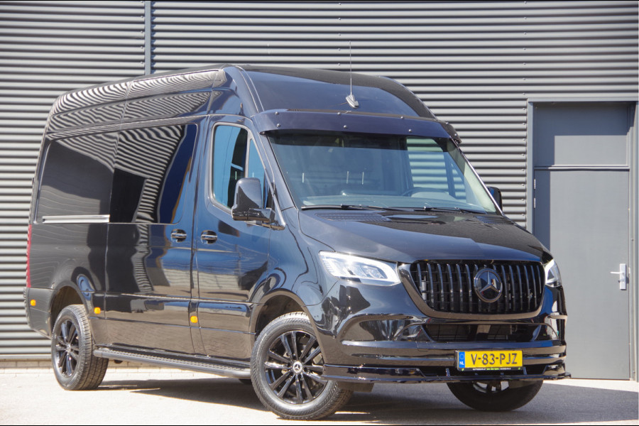 Mercedes-Benz Sprinter 319 3.0 CDI V6 L2H2 3-ZITS, AUT. LED, 3.5T TREKHAAK, MBUX 10'', STANDKACHEL, ZONNEKLEP, VOORSPOILER, KUNSTSTOFDELEN IN KLEUR, CA