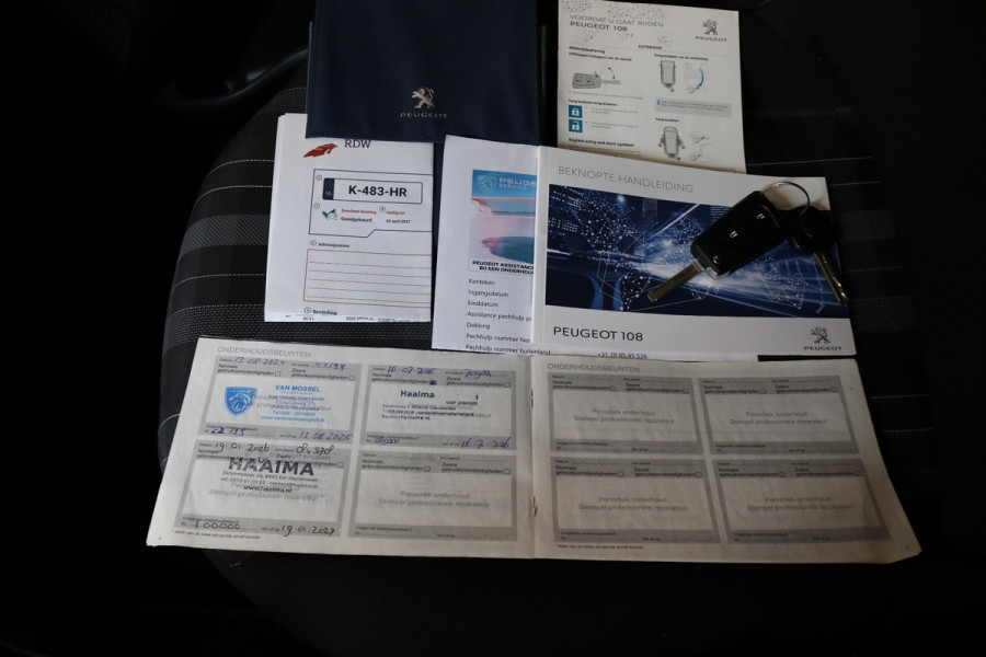 Peugeot 108 1.0 e-VTi Style 5-Deurs | Cruise Control | Dealer onderhouden | NL AUTO | NAP