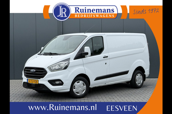 Ford Transit Custom 2.0 TDCI 130 PK / L1H1 / 2.5 TONS TREKHAAK / SORTIMO INRICHTING / AIRCO / CRUISE / 3-ZITS / LED / STOEL -EN VOORRUIT VERWARMING