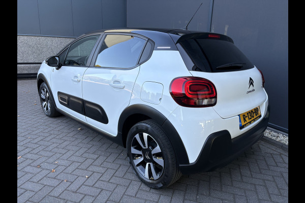 Citroën C3 1.2 PureTech C-Series Airco - Apple carplay - Bluetooth - Cruise control - Licht metalen velgen 16 inch - Navigatiesysteem - Radio - Stuur multifunctioneel - Led verlichting - Mistlampen - Start/stop systeem - Elektrische ramen - Extra getint glas achter