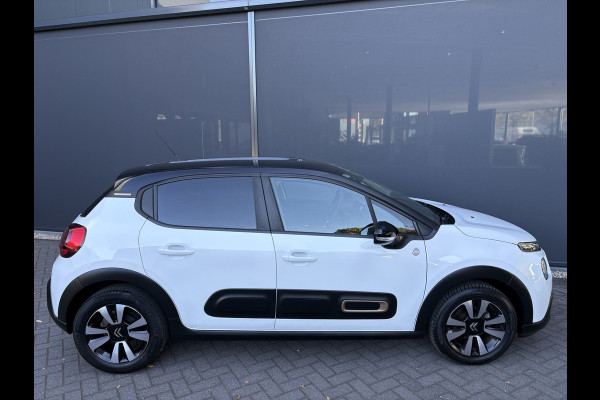 Citroën C3 1.2 PureTech C-Series Airco - Apple carplay - Bluetooth - Cruise control - Licht metalen velgen 16 inch - Navigatiesysteem - Radio - Stuur multifunctioneel - Led verlichting - Mistlampen - Start/stop systeem - Elektrische ramen - Extra getint glas achter