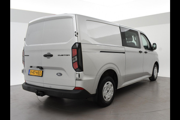 Ford Transit Custom 300 2.0 TDCI L2H1 6-PERS DUBBEL CAB. + TREKHAAK | CARPLAY | CAMERA