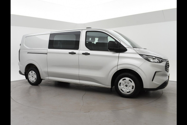 Ford Transit Custom 300 2.0 TDCI L2H1 6-PERS DUBBEL CAB. + TREKHAAK | CARPLAY | CAMERA