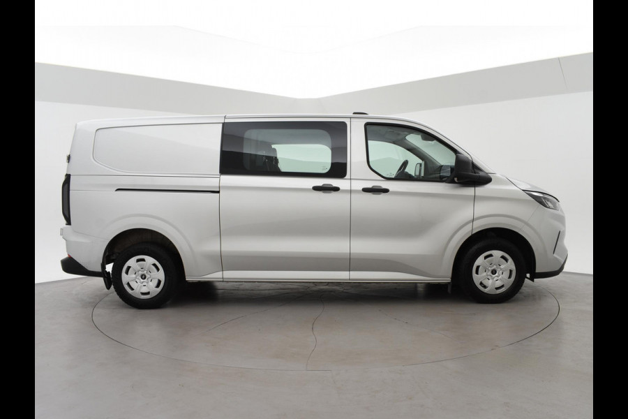 Ford Transit Custom 300 2.0 TDCI L2H1 6-PERS DUBBEL CAB. + TREKHAAK | CARPLAY | CAMERA