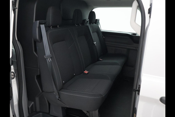 Ford Transit Custom 300 2.0 TDCI L2H1 6-PERS DUBBEL CAB. + TREKHAAK | CARPLAY | CAMERA