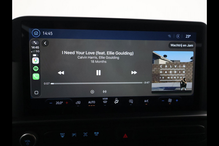 Ford Transit Custom 300 2.0 TDCI L2H1 6-PERS DUBBEL CAB. + TREKHAAK | CARPLAY | CAMERA