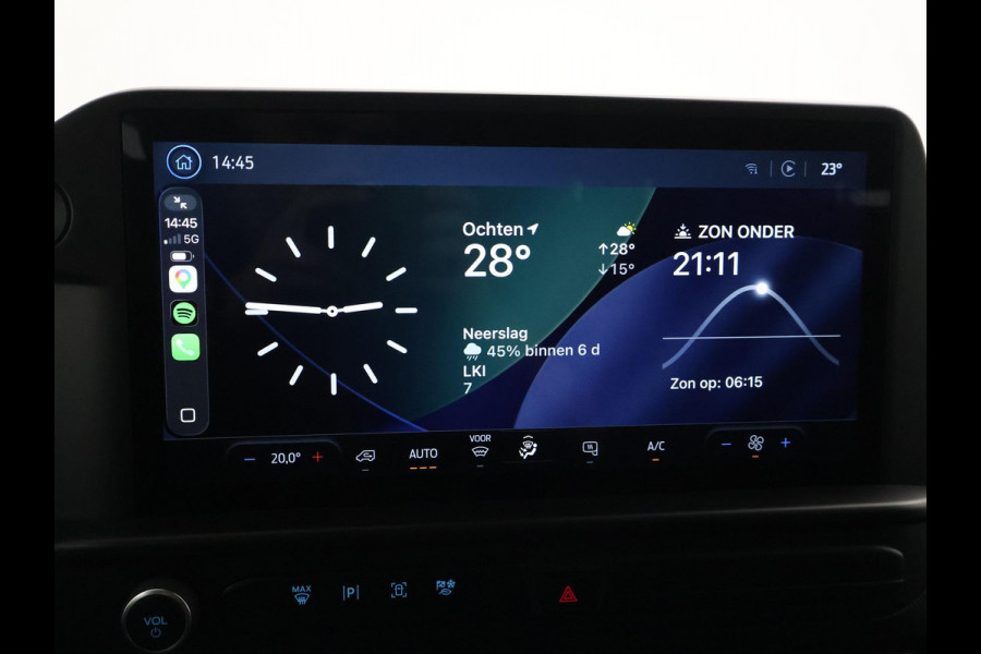Ford Transit Custom 300 2.0 TDCI L2H1 6-PERS DUBBEL CAB. + TREKHAAK | CARPLAY | CAMERA