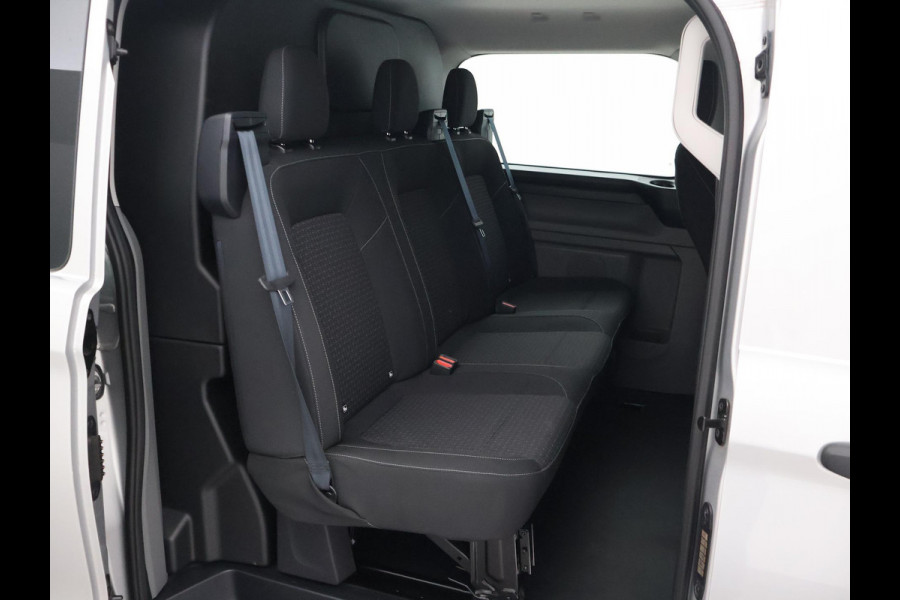 Ford Transit Custom 300 2.0 TDCI L2H1 6-PERS DUBBEL CAB. + TREKHAAK | CARPLAY | CAMERA
