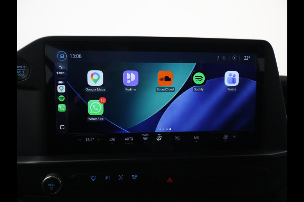 Ford Transit Custom 300 2.0 TDCI L2H1 6-PERS DUBBEL CAB. + TREKHAAK | CARPLAY | CAMERA
