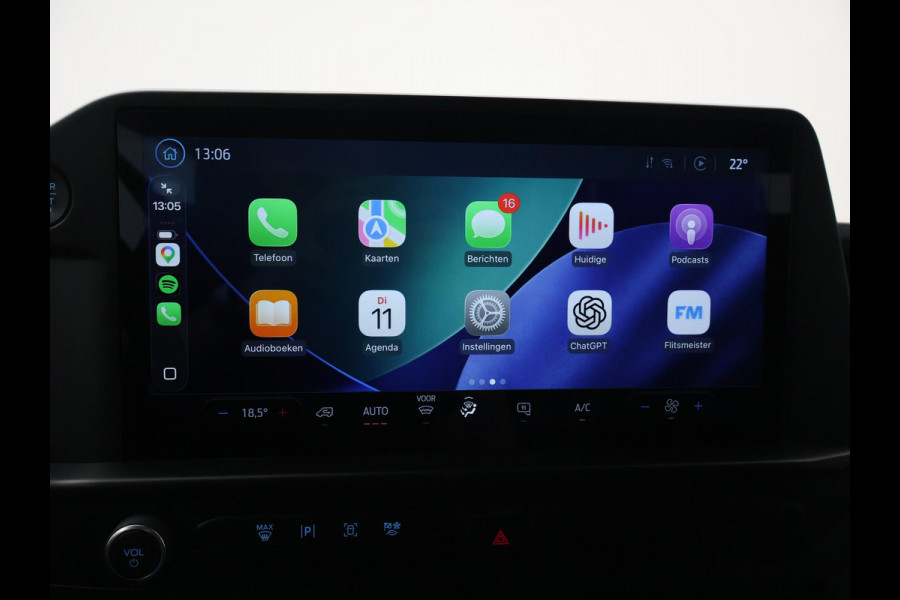 Ford Transit Custom 300 2.0 TDCI L2H1 6-PERS DUBBEL CAB. + TREKHAAK | CARPLAY | CAMERA