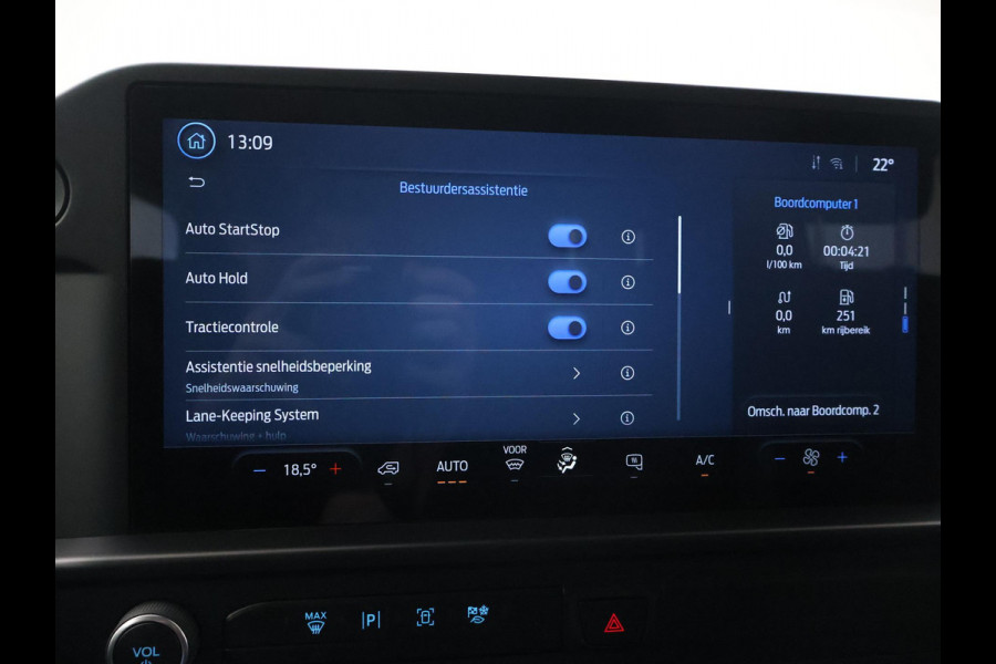 Ford Transit Custom 300 2.0 TDCI L2H1 6-PERS DUBBEL CAB. + TREKHAAK | CARPLAY | CAMERA