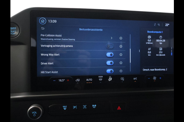 Ford Transit Custom 300 2.0 TDCI L2H1 6-PERS DUBBEL CAB. + TREKHAAK | CARPLAY | CAMERA