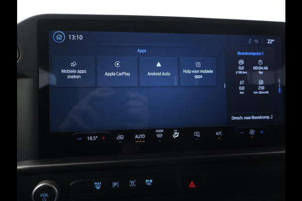 Ford Transit Custom 300 2.0 TDCI L2H1 6-PERS DUBBEL CAB. + TREKHAAK | CARPLAY | CAMERA