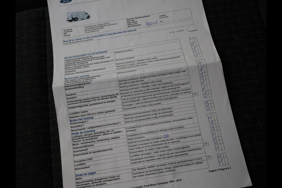 Ford Transit Custom 300 2.0 TDCI L2H1 6-PERS DUBBEL CAB. + TREKHAAK | CARPLAY | CAMERA