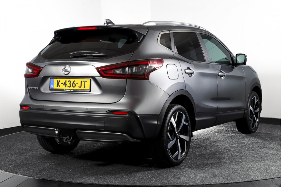 Nissan QASHQAI 1.3 DIG-T 158 PK Premium Edition - Automaat Orig. NL | Panodak | Trekhaak | Cruise | Stoelverw. | PDC | 360 Camera | NAV | ECC | Trekhaak | LM 19" |