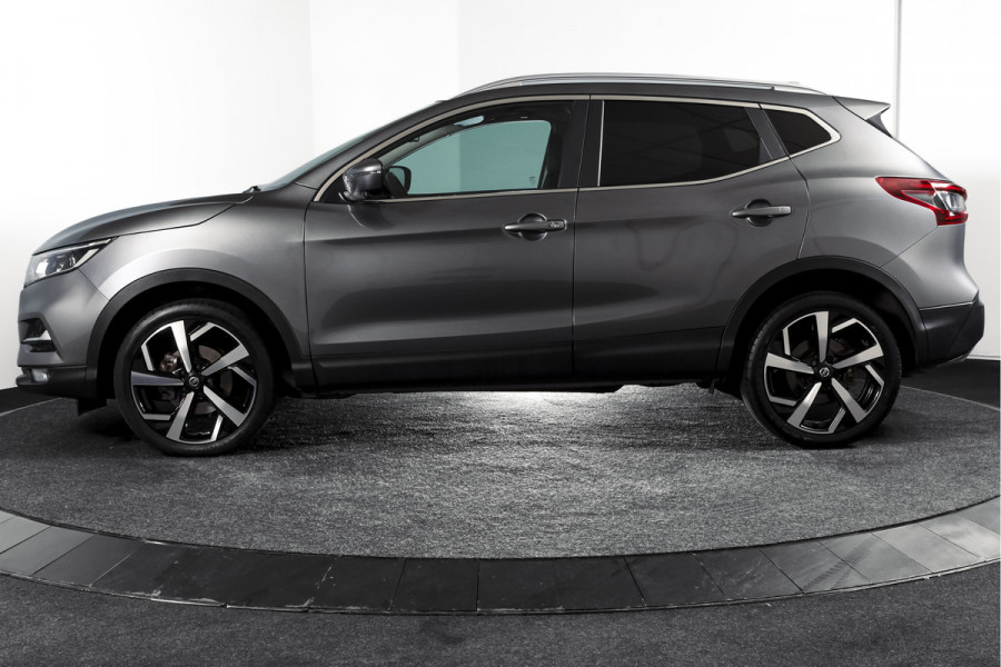 Nissan QASHQAI 1.3 DIG-T 158 PK Premium Edition - Automaat Orig. NL | Panodak | Trekhaak | Cruise | Stoelverw. | PDC | 360 Camera | NAV | ECC | Trekhaak | LM 19" |