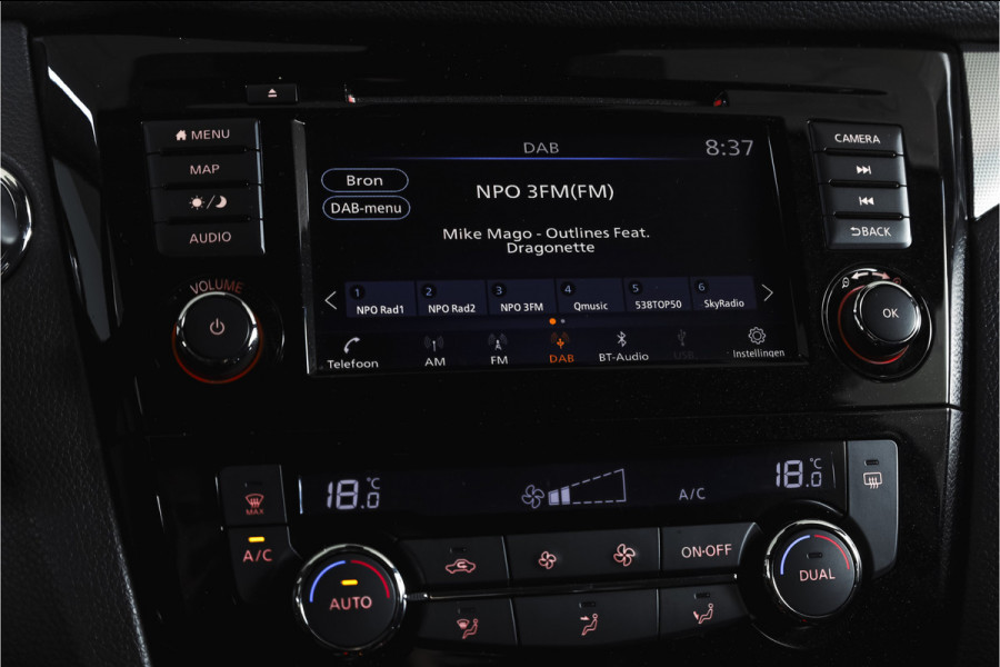 Nissan QASHQAI 1.3 DIG-T 158 PK Premium Edition - Automaat Orig. NL | Panodak | Trekhaak | Cruise | Stoelverw. | PDC | 360 Camera | NAV | ECC | Trekhaak | LM 19" |