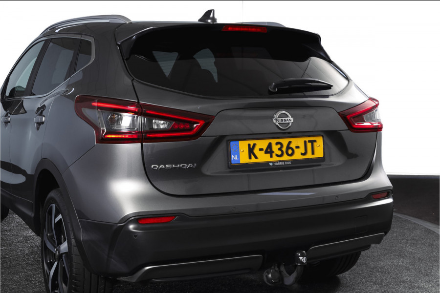 Nissan QASHQAI 1.3 DIG-T 158 PK Premium Edition - Automaat Orig. NL | Panodak | Trekhaak | Cruise | Stoelverw. | PDC | 360 Camera | NAV | ECC | Trekhaak | LM 19" |